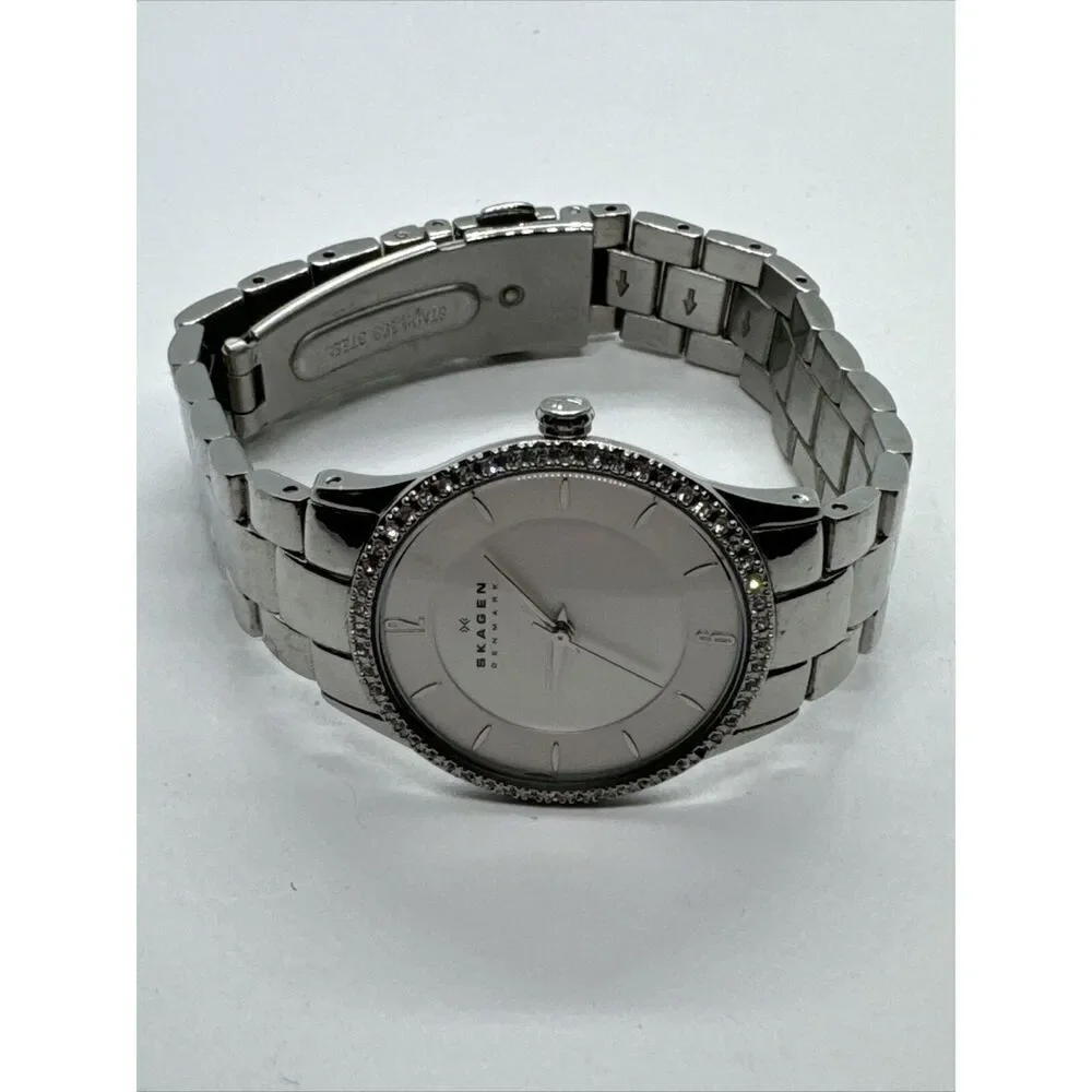 Skagen Katja 347SSX Women Silver Stainless Steel Analog Dial Quartz Watch AEA027